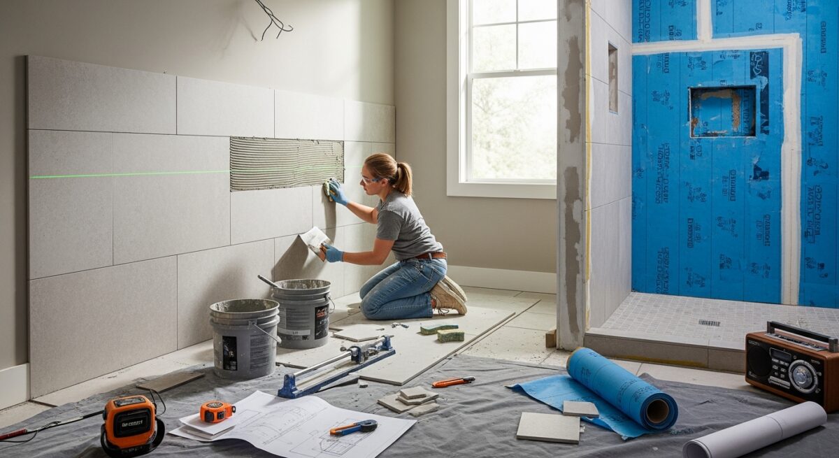 bathroom tile contractor