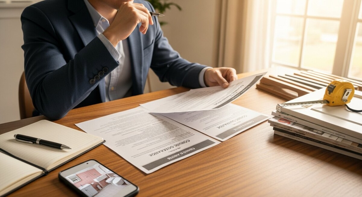 steps to request contractor quotes