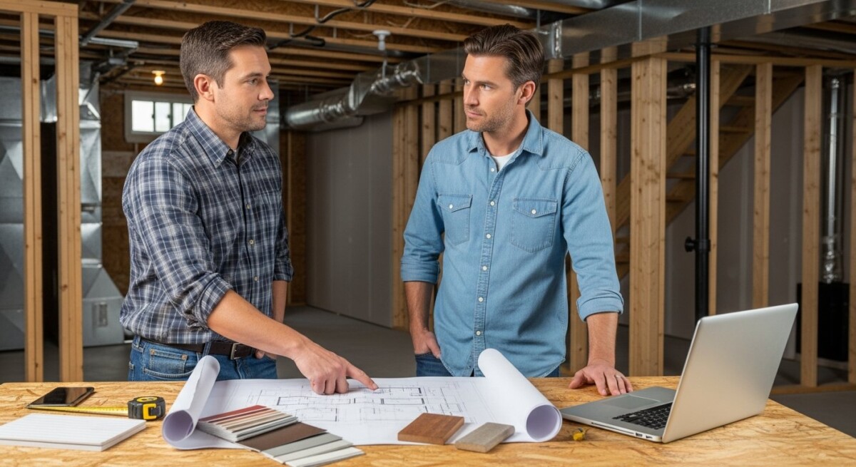 basement finishing contractor estimates