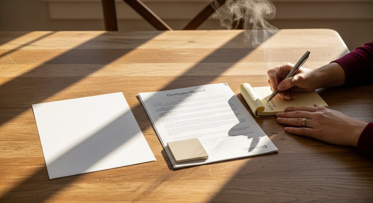 how to compare contractor proposals