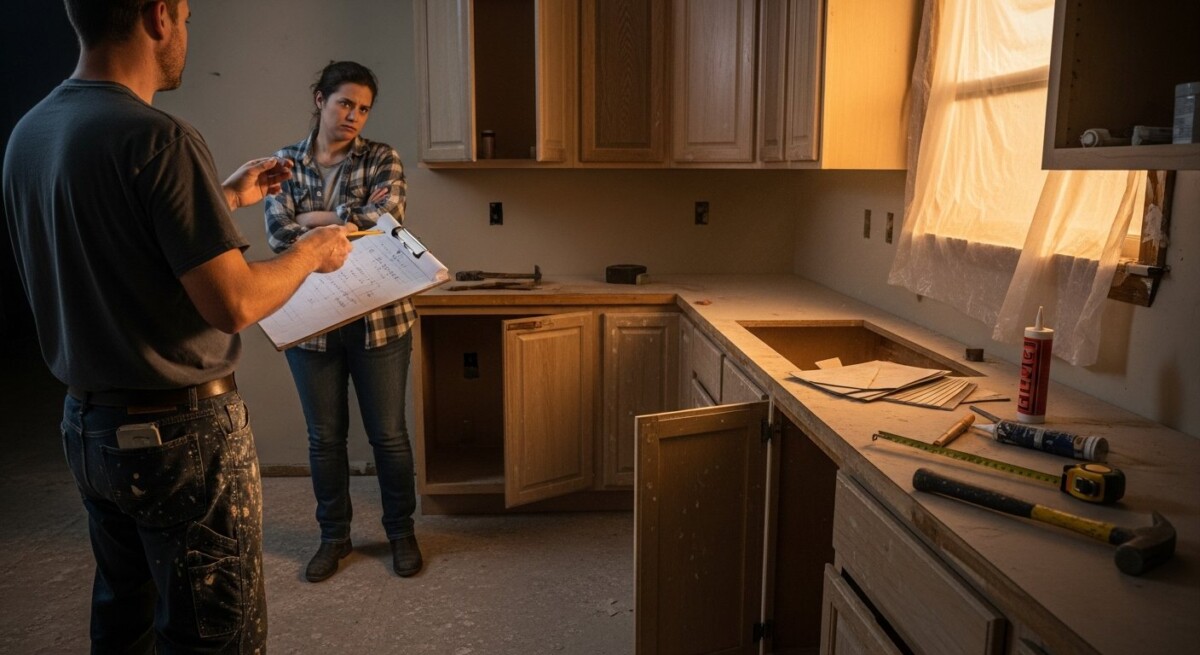 what happens if contractor underbids project