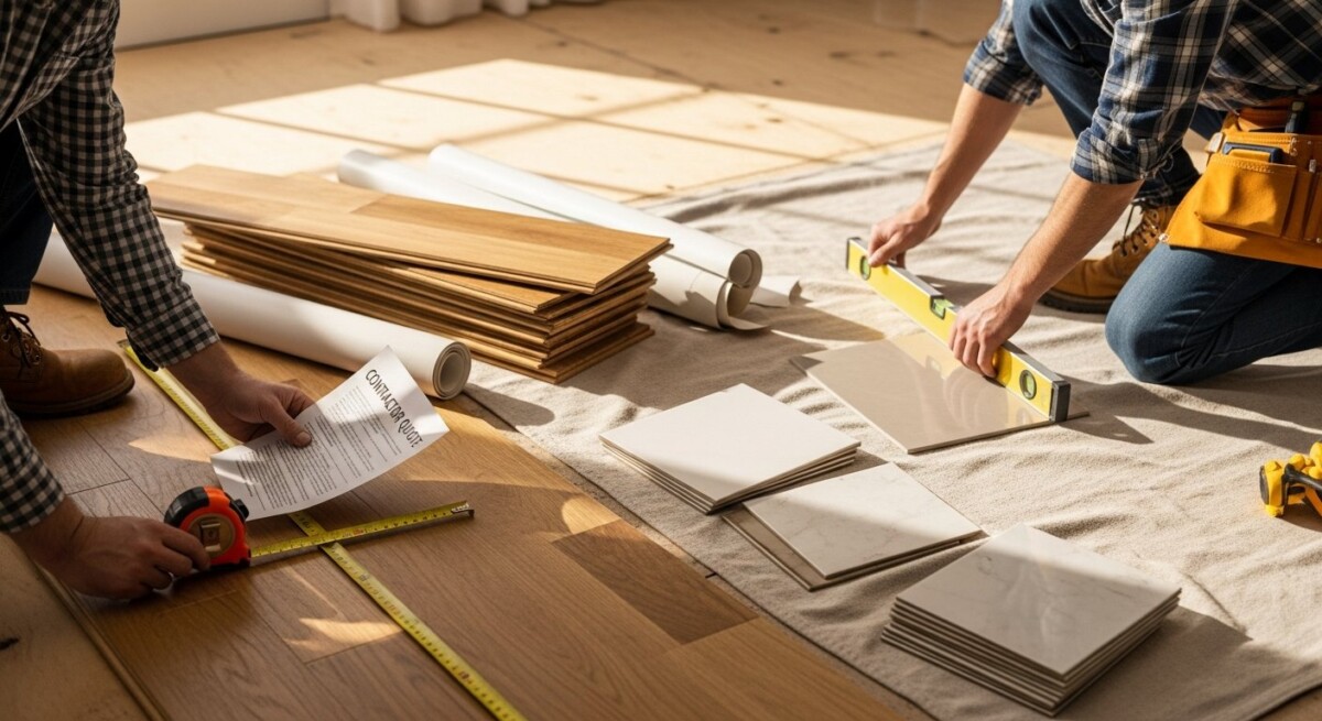 flooring installation contractor quotes