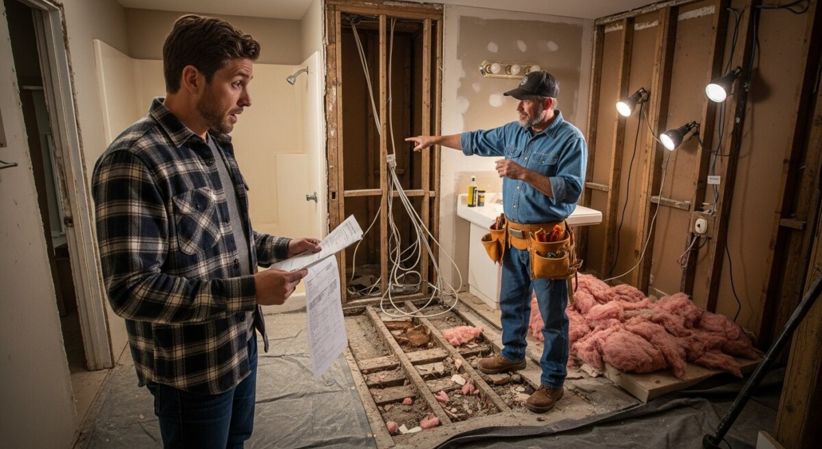what happens if contractor exceeds budget