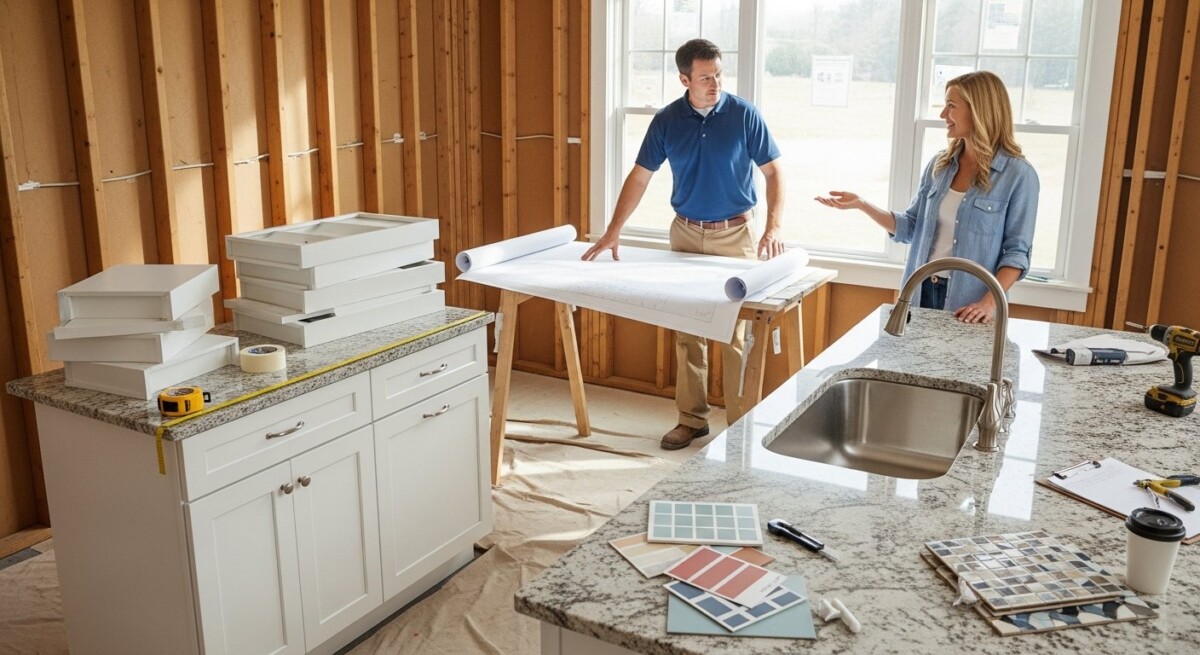 average kitchen renovation cost breakdown