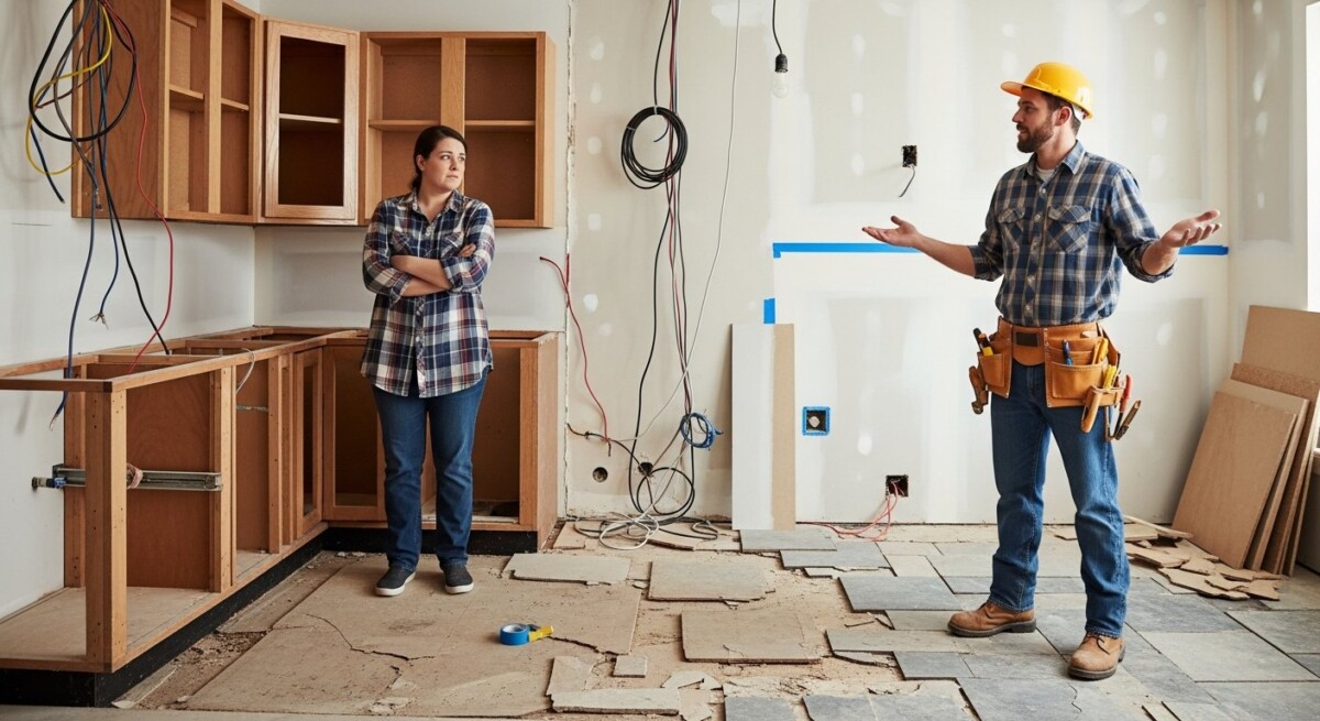 what happens if contractor underbids project